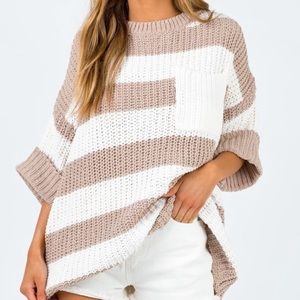 ⚡️ PRINCESS POLLY arvel jumper white beige ⚡️